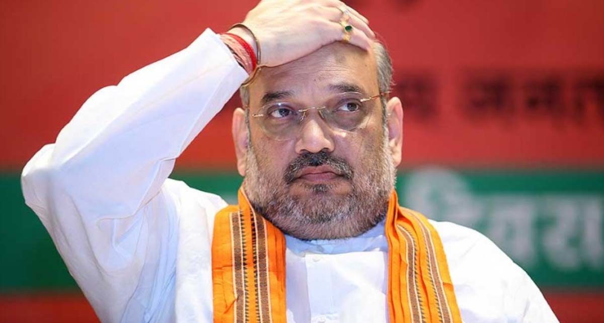 amit shah lucknow arrogant speech