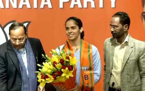 sania joins bjp