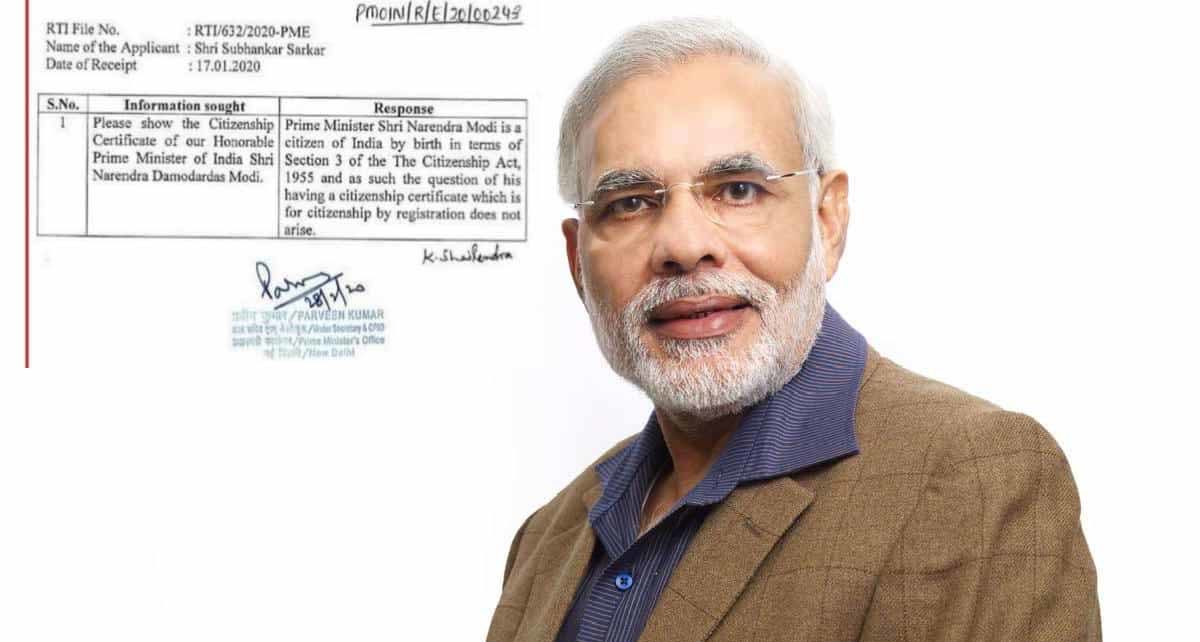 modi feku 'மோடியிடமே குடியுரிமை சான்றிதழ் இல்லை' - எழுப்பப்படும் வாதங்கள் ஏற்புடையதா?